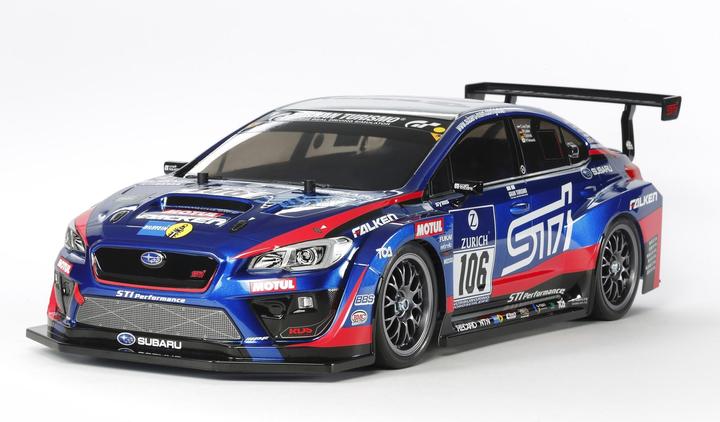 Actual product image Tamiya Subaru WRX STI 24H Nürburgring TT-02 (Kit)