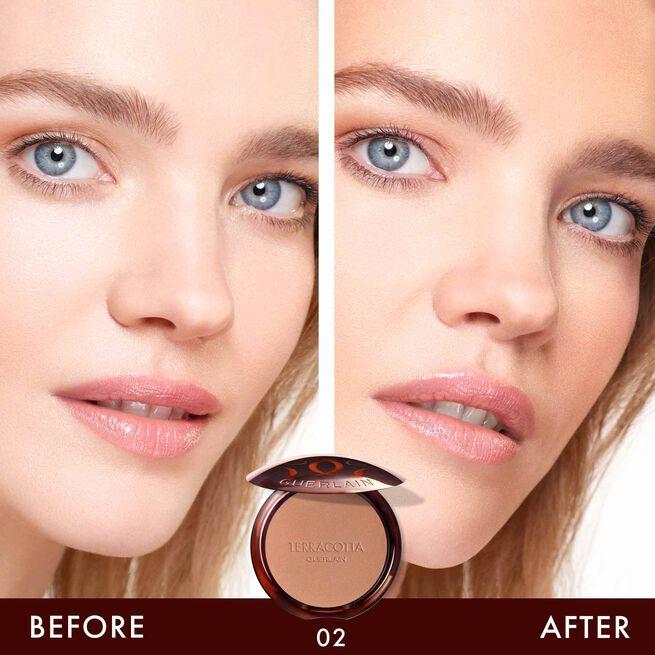 Actual product image Guerlain Terracotta The Bronzing Powder (02 Medium Cool, Bronzer, 71 g)