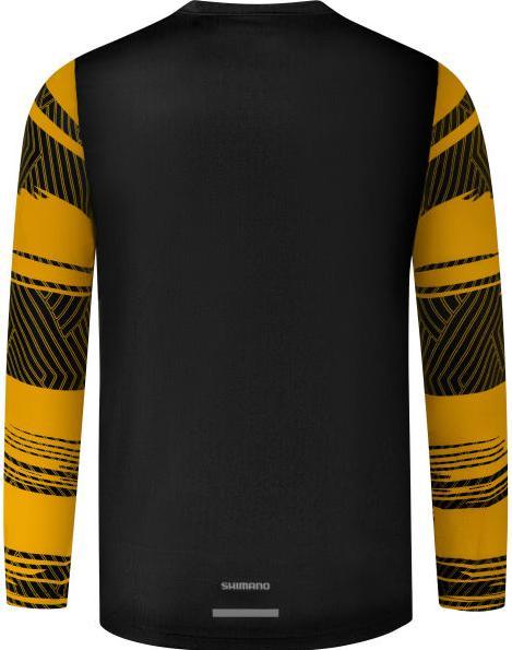 Image du produit Shimano MYOKO Maillot à manches longues Mustard Yellow S (S)