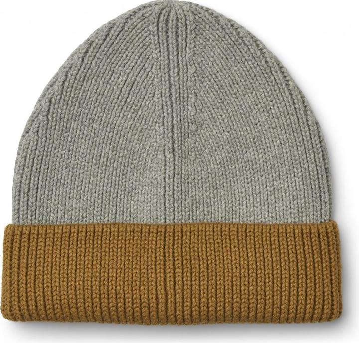 Actual product image Liewood Knitted beanie melange caramel