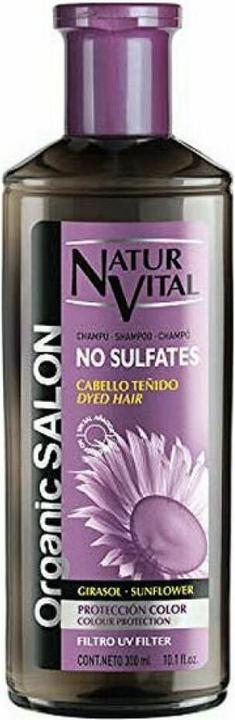 NaturVital Natur Vital Shampoo organico per capelli senza solfati con protezione UV 300 ml (300 ml, Shampoo liquido)