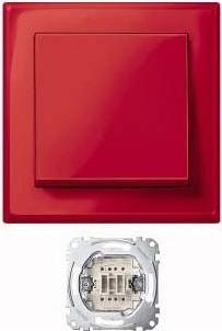 Image du produit Merten Jumbo, le grand interrupteur, rouge rubis, M- MEG3341-1406