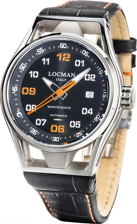 Immagine prodotto Locman Italia Orologio da polso Montecristo Automatico Ref.0537 (Orologio da polso analogico, 42 mm)