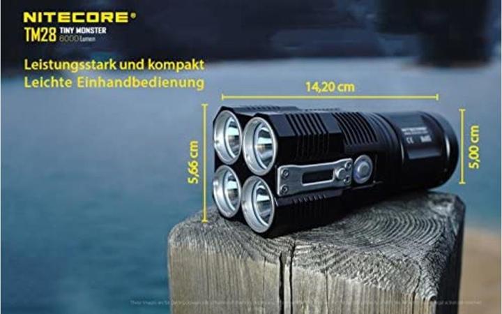 Produktbild Nitecore TM28 - 6000 Lumen (14.20 cm, 6000 lm)