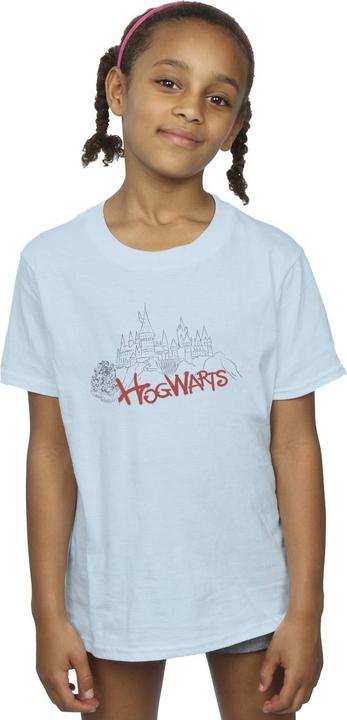 Immagine prodotto Hogwarts Castle Spray Maglietta Ragazze (140, 146)