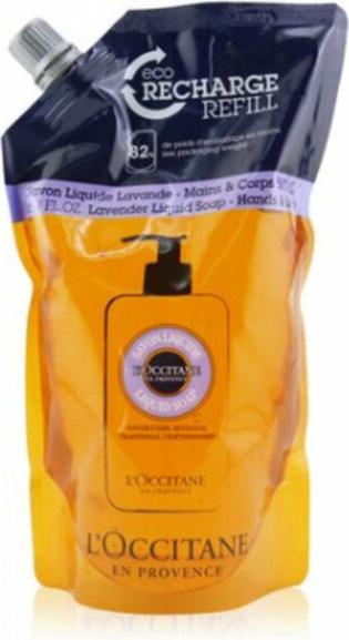 Actual product image L'Occitane Eco Refill Shea Liquid Soap Lavender (500 ml)