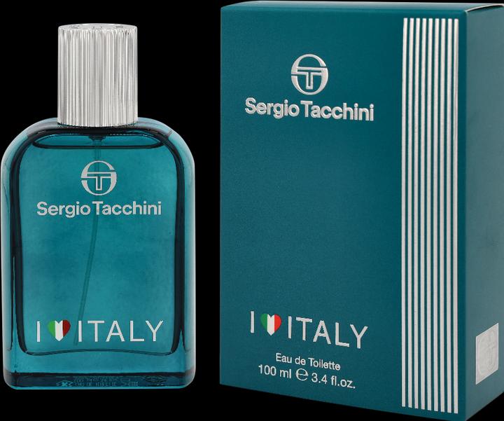Actual product image Sergio Tacchini I Love Italy For Men Edt Spray (Eau de toilette, 100 ml)