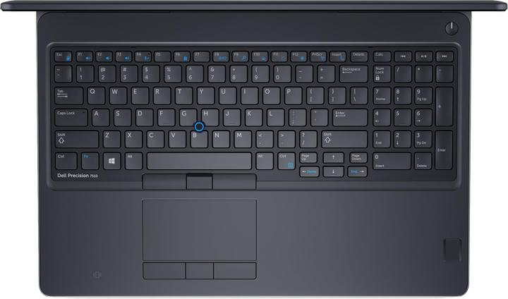 Produktbild Dell Precision 7510 (15.60", Intel Core i7-6820HQ, 32 GB, 512 GB, CH)