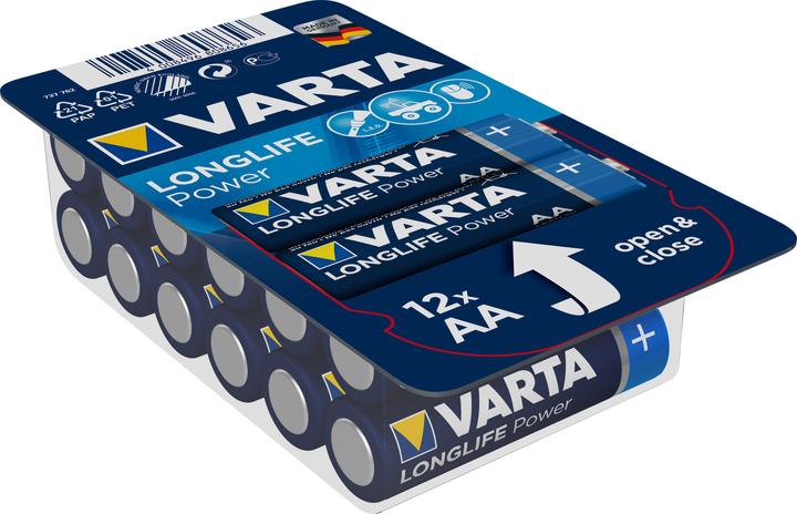 Produktbild Varta Longlife Power (12 Stk., AA, 2970 mAh)
