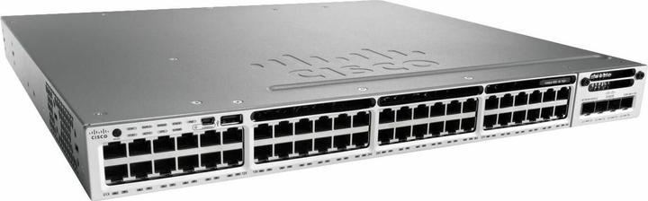 Image du produit Cisco Stackable 48 10/100/1000 Ethernet, avec AC, 1 RU (48 ports)