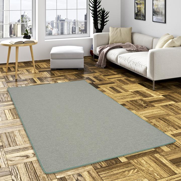 Produktbild Snapstyle Natur Flachgewebe Teppich Bentzon (100 x 100 cm)