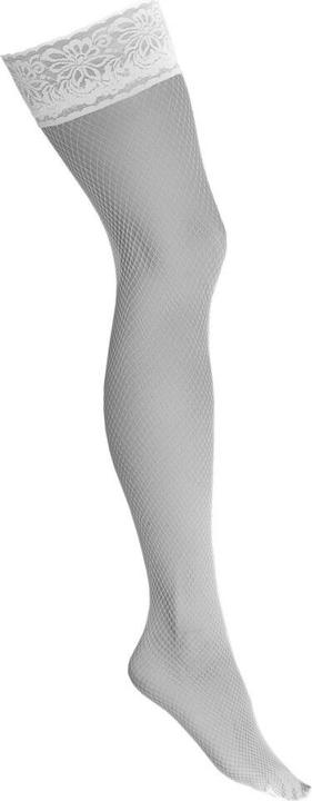 Actual product image Kotek KO H019 fishnet hold ups white L/XL (XL)