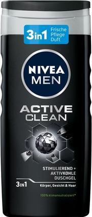 Immagine prodotto NIVEA 250ml Doccia Uomo Active Clean (250 ml)
