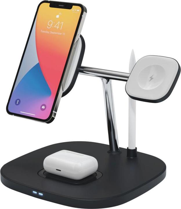 Actual product image prio 4 in 1 Magnetic Wireless Charging Stand (15 W) (15 W)
