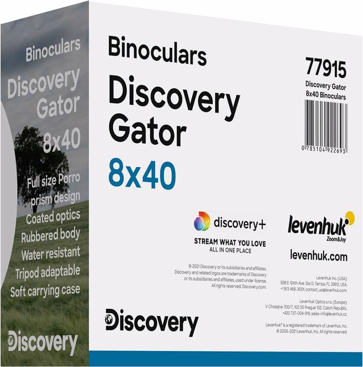 Immagine prodotto Discovery Gator 8x40 (8 x, 40 mm)