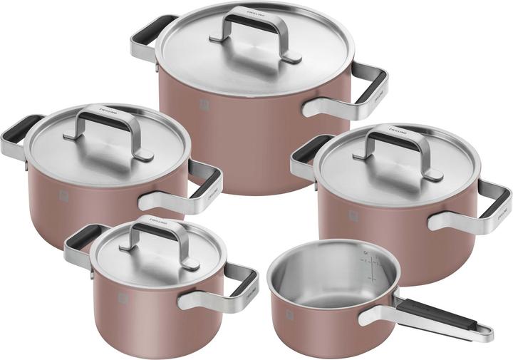 Produktbild Zwilling Pure Kochgeschirrset (Pfannenset + Topfset, Edelstahl)