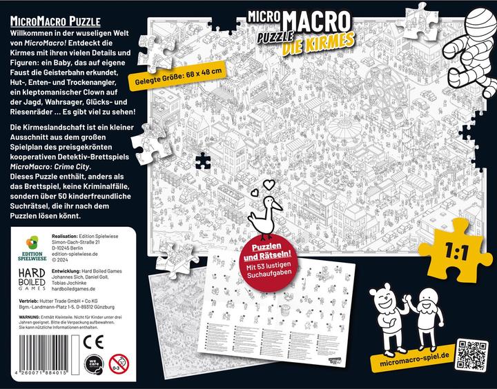 Actual product image MicroMacro Puzzle 500 pieces (500 pieces)