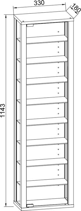 Immagine prodotto VCM Edana (115 x 33 x 18 cm)