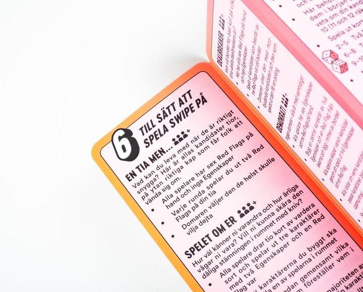 Produktbild Ninja Print SWIPE - Spelet om drömdejter och dealbreakers! (SE)