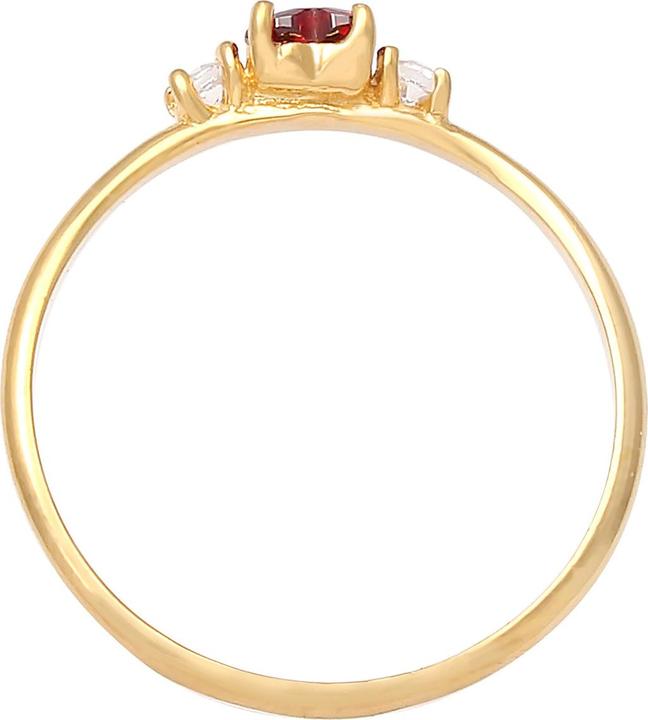 Actual product image Elli Heart, crystal ring (56, 925 Silver)
