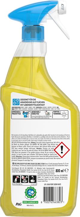 Actual product image Meister Proper Spray-Wipe-Finish