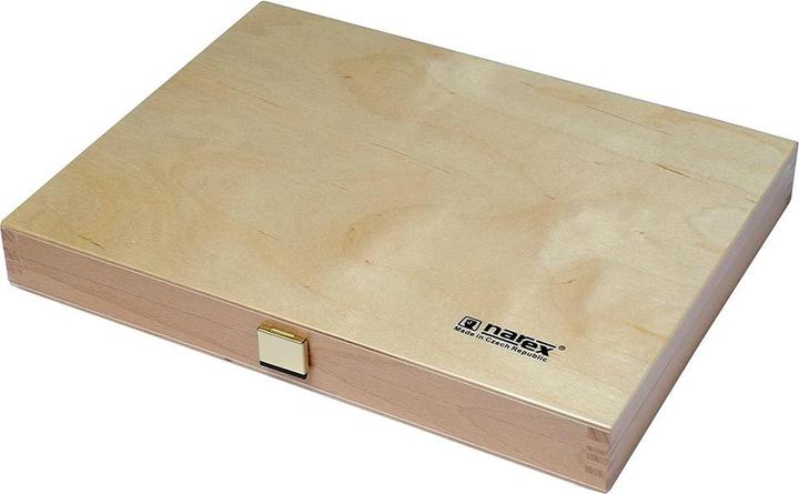 Productafbeelding Narex Beitelset met houten handvatten in houten kist, 6 stuks (26 mm)