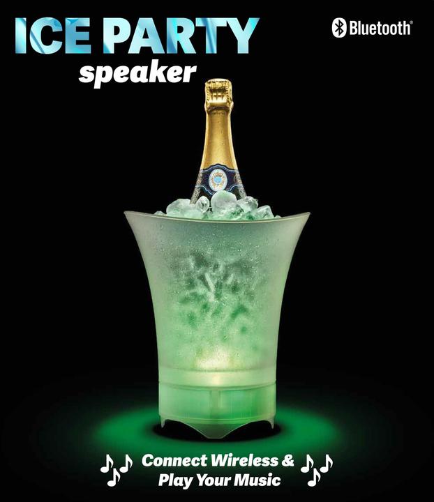 Actual product image Cellularline Cellular Line Wireless Speaker Ice Music Bucket (5 h, Rechargeable battery operated)