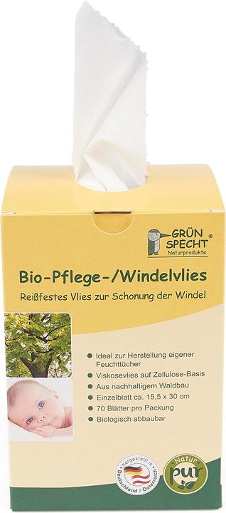 Produktbild Grünspecht Pflege und Windelvlies (One Size, 70 Stück)