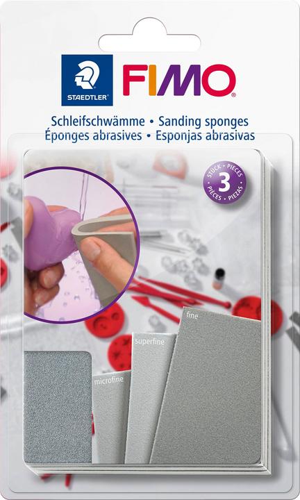 Immagine prodotto Fimo Soft - Set di spugne di levigatura