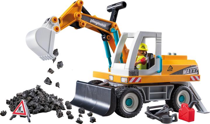 Playmobil Excavator (71749, Playmobil Action Heroes)