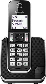 Produktbild Panasonic KX-TGD310 telephone DECT telephone Caller ID Black, White