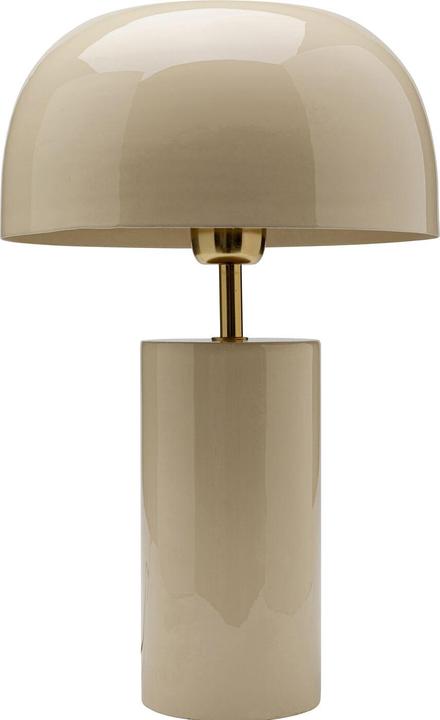 Kare Design Tischleuchte Loungy Ecru Weiss 38cm