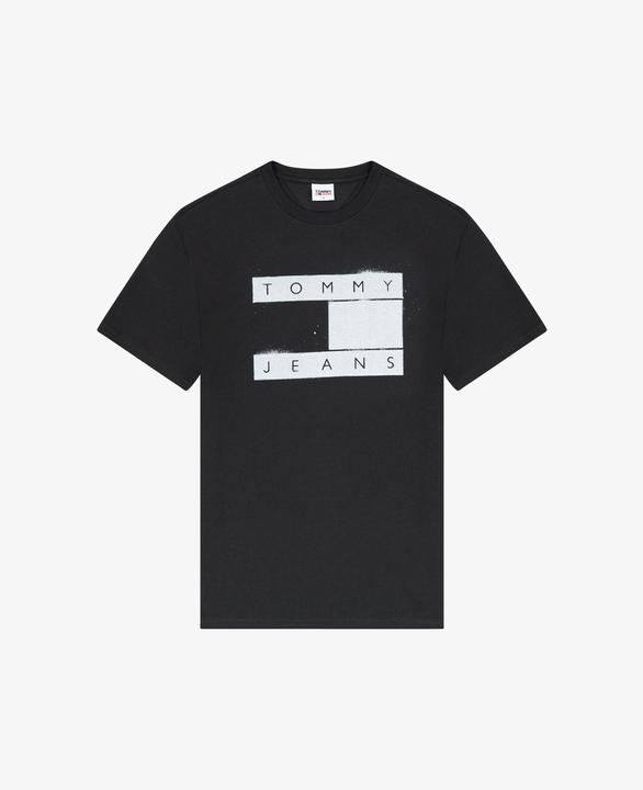 Actual product image Tommy Hilfiger T-Shirt noir (52)