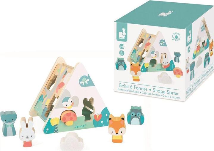 Produktbild Janod Pure Sortier - und Steckspiel