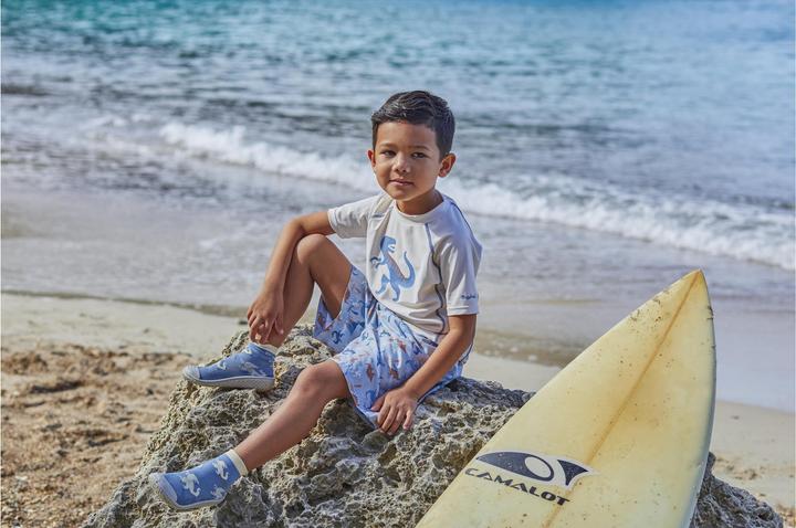 Produktbild Playshoes Kid's Beach-Short Dino Allover (86, 92)