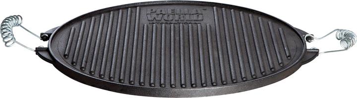 Actual product image All'Grill Light cast iron griddle plate (plancha), Ø 25 cm