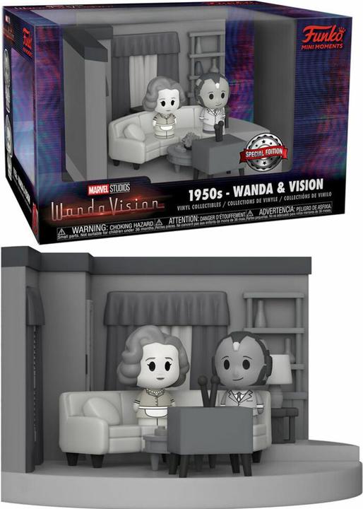 Image du produit Funko POP! - WandaVision: Wanda & Vision - 50's