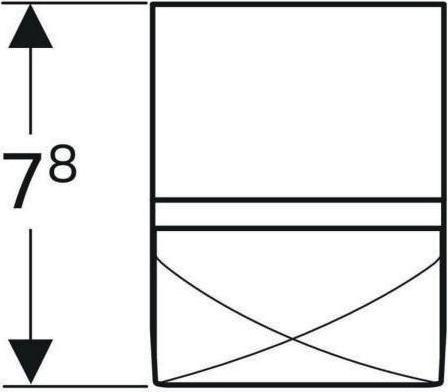 Produktbild Geberit KG Steckdose ohne USB, weiss, Option 595165000 Spiegelschrank, Modell 800360/800390 Spiegelschr.,...