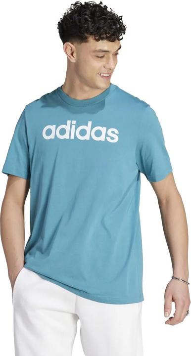 Immagine prodotto adidas Essentials Linear Maglietta Logo Ricamato Uomo (S)
