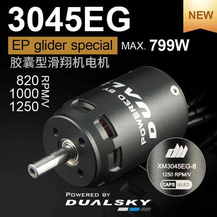 Produktbild Dualsky Xmotor XM3045EG-10 K/V 1000 777W Glider Brushless Motor