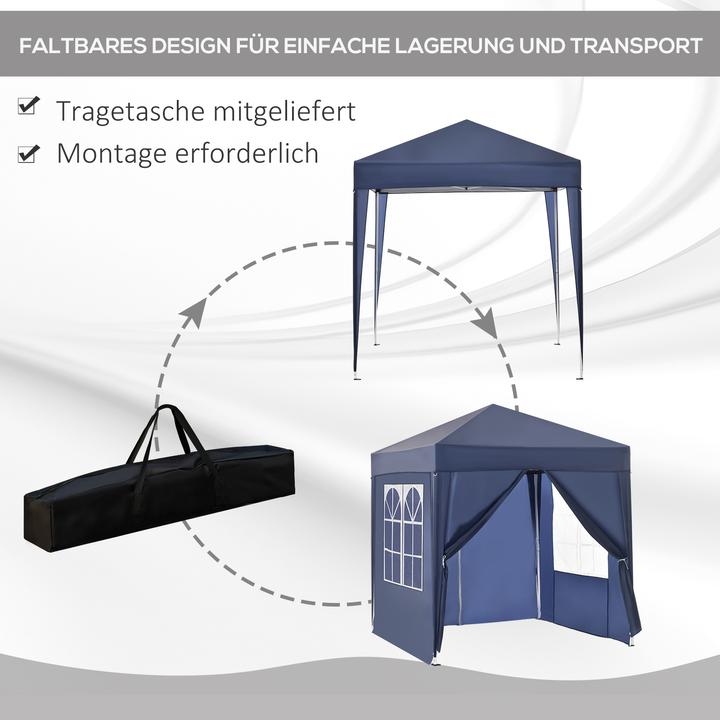 Immagine prodotto Outsunny Padiglione pieghevole (200 cm, 200 cm)