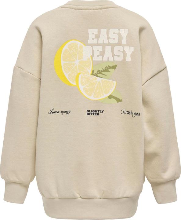 Produktbild Only Locker geschnitten Rundhals Junior Tief angesetzte Schulter Sweatshirt Sweatshirt (146)