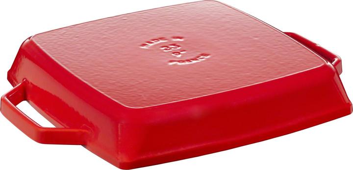 Actual product image Staub Grill pan with 2 handles (33 cm, Grill pan, Cast iron)