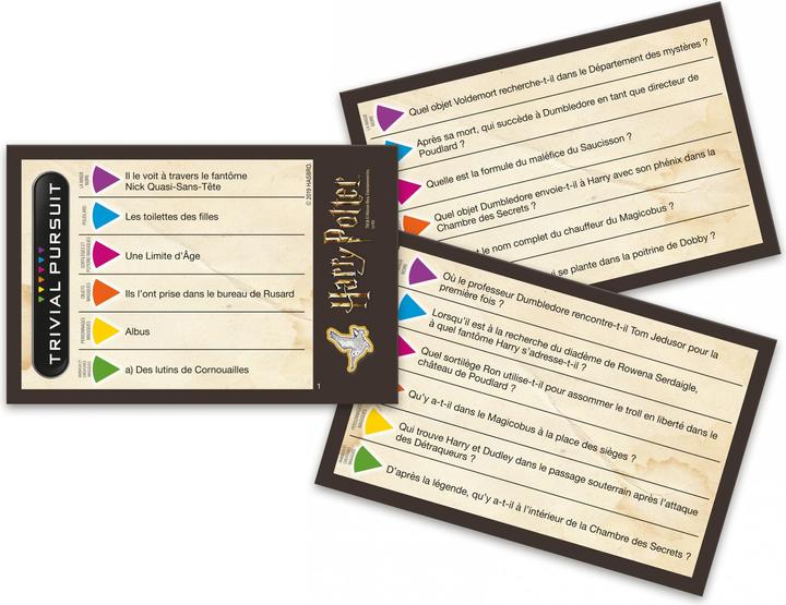 Produktbild Winning Moves Harry Potter: Trivial Pursuit - Vol. 1 (Version FR) (Französisch)