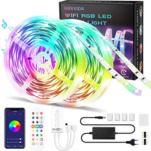 Produktbild Hovvida WIFI LEd Streifen kompatibel mit Alexa und Google