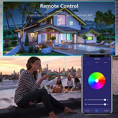 Produktbild Hovvida WIFI LEd Streifen kompatibel mit Alexa und Google