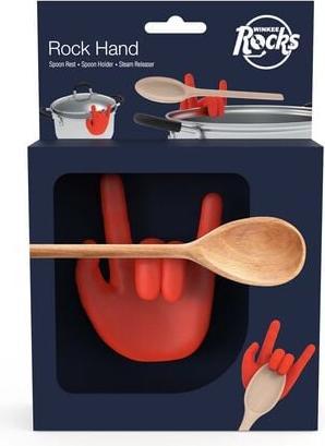 Actual product image Winkee Rock Hand Spoon Rest and Pot Lid Holder
