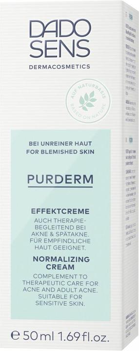 Produktbild Dado Sens PURDERM Effektcreme - Unreine Haut (50 ml, Tagescreme)