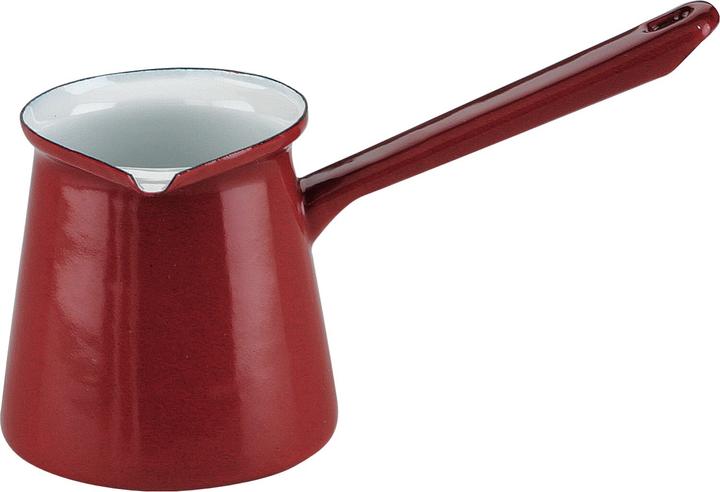 Image du produit Ibili Türkische Kaffeekanne Bordeaux 0,35 Liter Für traditionelle türkische Kaffeezubereitung (0.35 l)