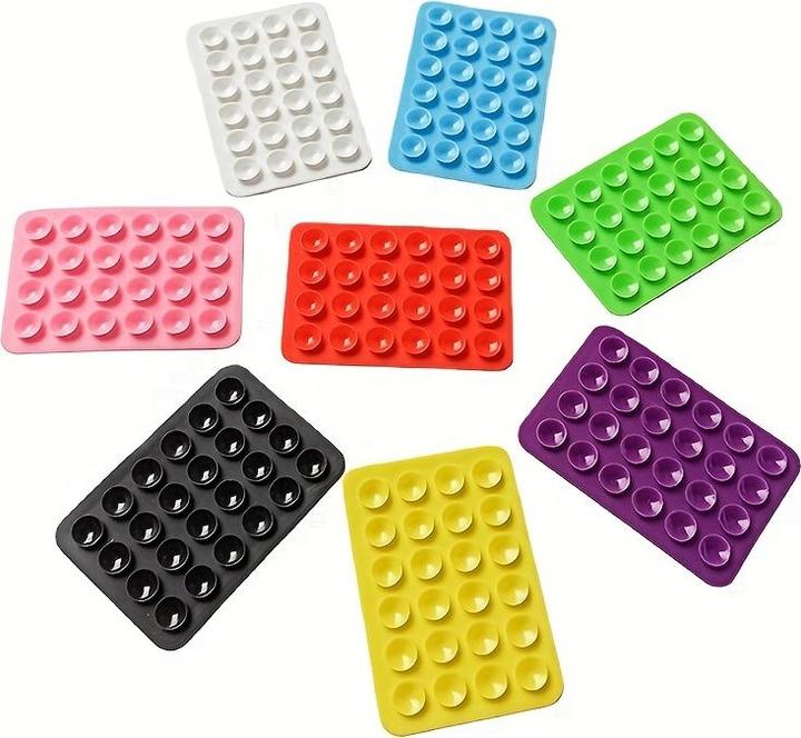 Image du produit PhoneLook Support universel pour smartphone Fixation autocollante en silicone avec ventouses